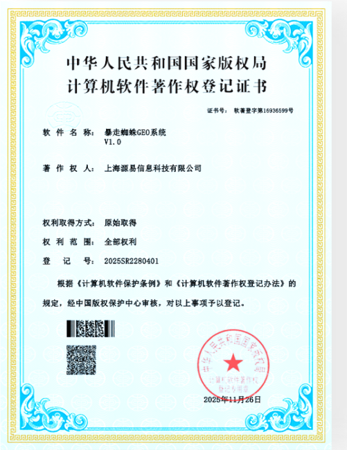 软件著作证书